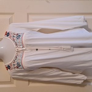 Tasha Polizzi 'Alyssa' Embroidered Blouse - M